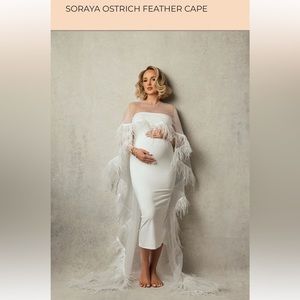 Maternity photoshoot cape